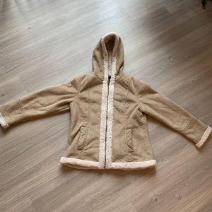 **SOLD**Sherpa suede Faded Glory Jacket